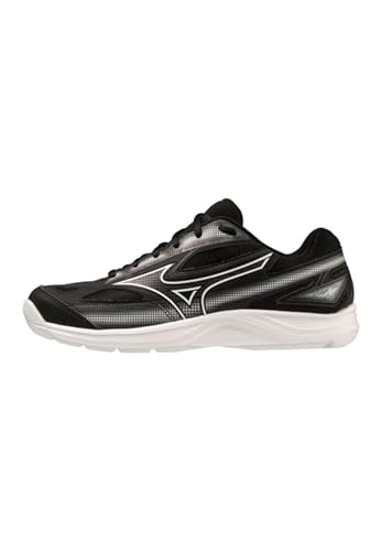 Mizuno Break Shot 4 CS, Tenis Unisex Adulto, Negro Blanco Harbormist, 43 EU