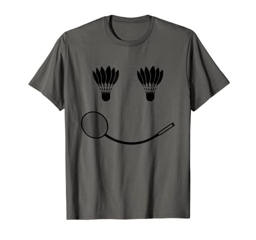 Bádminton Smile Love Entrenador de jugador del equipo Camiseta