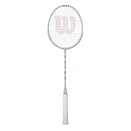 Wilson Raqueta de Bádminton Impact, Marco de Composite Fusionado, Mango de Grafito, Aro de...
