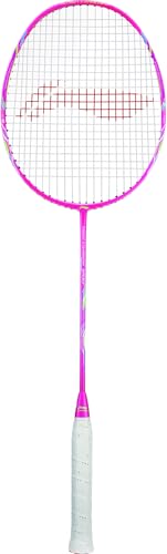 Li-ning Raqueta de bádminton High Carbon Serie Top Handling (HC 1200 rosa)