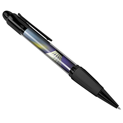 1 bolígrafo de bádminton con diseño de volante, color negro, regalo para estudiante #3072