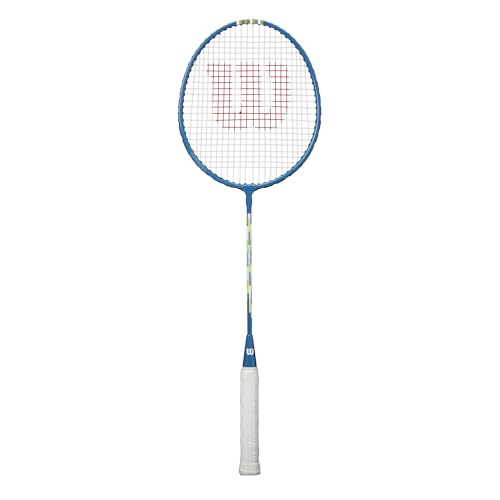 Raqueta de Bádminton Wilson Champ 90, Marco Dinámico para Mayor Resistencia, Diseño Vibrante de...