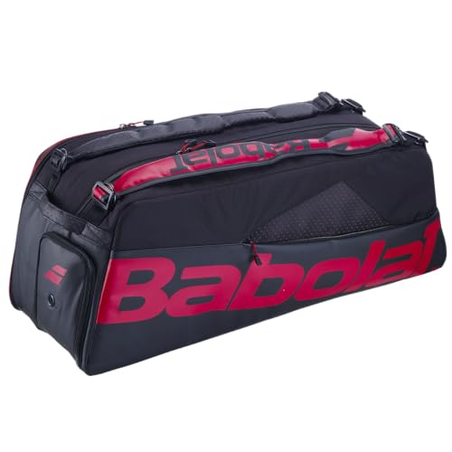 Babolat Sport Cross Pro Bad, Talla única, Negro/Rojo, Totalmente Isoterma, Compartimentos para...