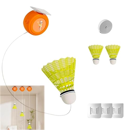 Hayaww Dispositivo de Entrenamiento de bádminton Entrenador de Rebote de bádminton Entrenador De...