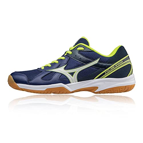 Mizuno Cyclone Speed Zapatillas, Hombre, Azul/Amarillo, 45