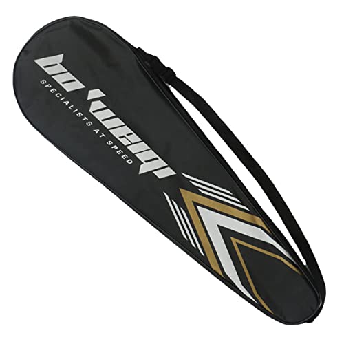 N/B 073ymqpt Funda para Raqueta de bádminton, Acrílico, Negro
