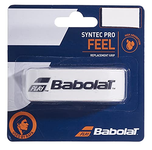 Babolat Syntec Pro X 1 Accesorio Raqueta de Tenis, Unisex Adulto, Blanco, Talla Única