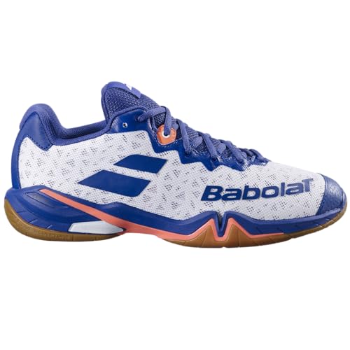 Babolat, Zapatos de Bádminton Modelo Shadow 4M, Parte Superior Ajustada, Suela Bi-Densidad,...