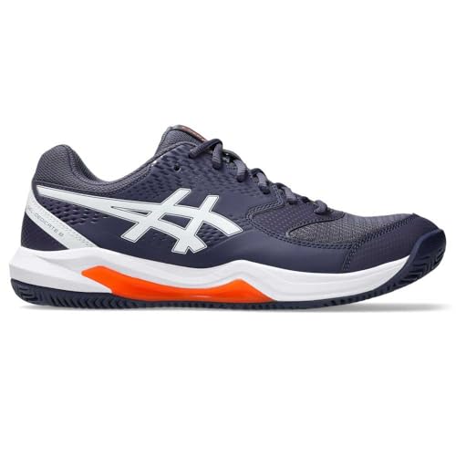 ASICS Gel-Dedicate 8 Clay, Sneaker Hombre, Niebla ÍNDIGO/Blanco, 40 EU