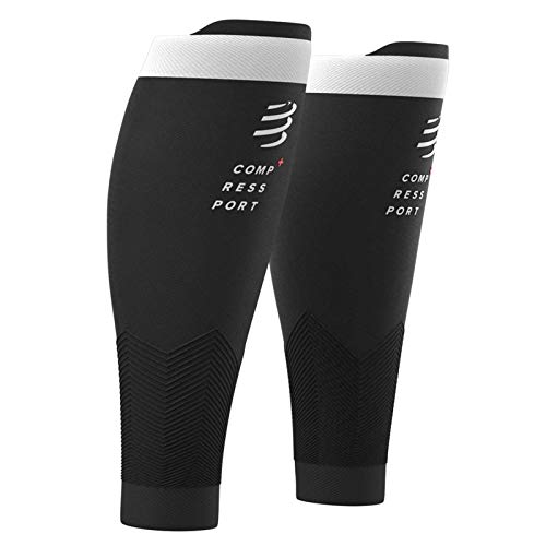 COMPRESSPORT R2v2, Manga De Compresión Unisex Adulto, Negro (Black), T4