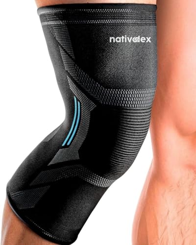 NativoDex Rodillera Menisco y Ligamento de Compresión Antideslizante – Rodillera Estabilizadora...