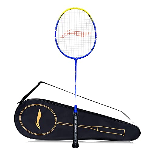 Li-Ning G-Force Superlite 3600 - Raqueta de bádminton de Fibra de Carbono con Cubierta Completa...