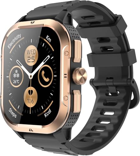 Reloj Inteligente Hombre con GPS, 2.06'' HD Smartwatch con Llamadas Bluetooth, IP68 Fitness Tracker...