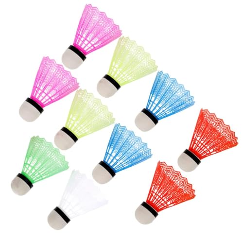 VORCOOL Badminton Volants,12Pcs Volante de Nylon de Alta Velocidad con Gran Estabilidad y...