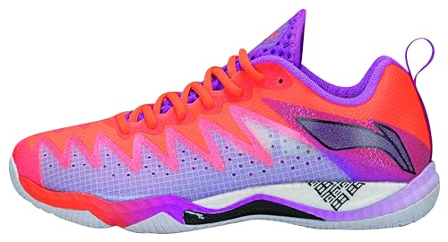 LI-NING Gyrfalcon (Eagle) 5 - Zapatillas de bádminton profesionales, rojo, 41 2/3 EU