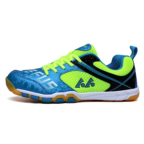 NGARY Zapatos de bádminton para hombre y mujer, de malla, tenis de squash, tenis de interior para...