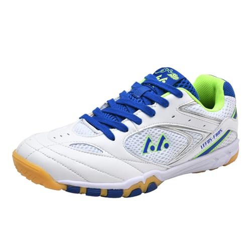 sekiueo Zapatillas De Bádminton para Hombre Zapatillas De Tenis De Mesa Y Squash Zapatillas Ligeras...