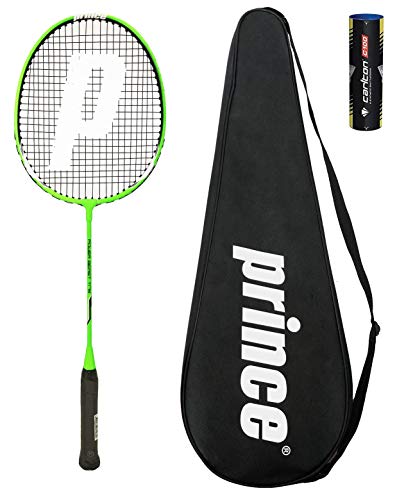 Prince Power Ti 75 Badminton Raqueta + 6 Volantes (Varias Opciones) (Beast)