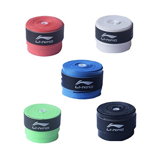 Li-Ning Gp-20 - Agarre para raqueta de bádminton, varios colores, 5, Multicolor