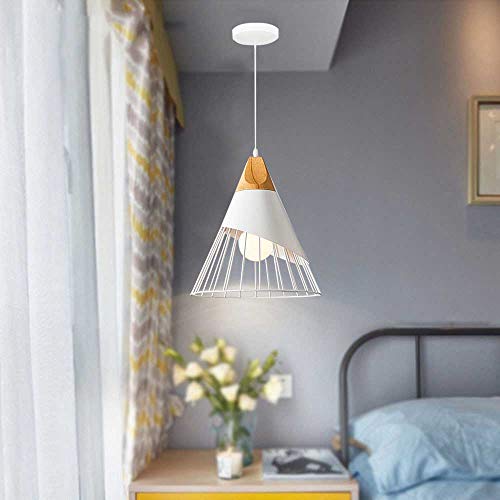 Chao Zan iluminación colgantes,E27 jaula metalica vintage lámpara industrial lámparas de techo...