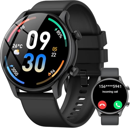 vamout Reloj Inteligente Hombre Mujer, 1.39' Display Smartwatch con Llamadas, Smart Watch Monitor de...