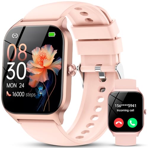 Reloj Inteligente Mujer,1.85' HD Smartwatch Mujer con Llamadas, WhatsApp Notificaciones, Smart Watch...