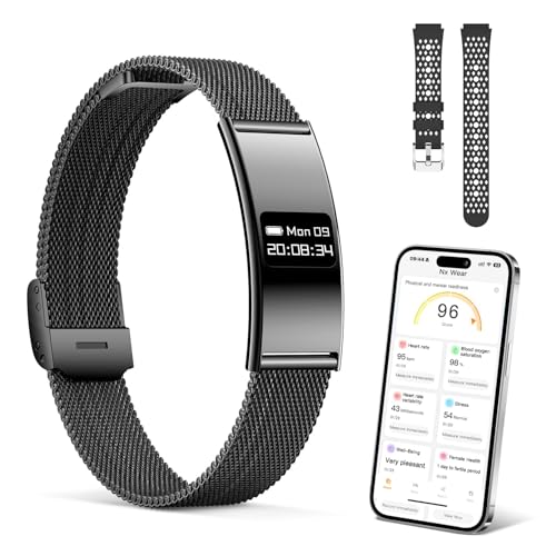 WeBeqer Smart Band, Pulsera de Actividad con Monitoreo del Sueño, Pulsera Inteligente Apoyo...