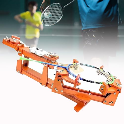 Máquina de encordado de bádminton para torneo: encordado de minutos y restrictor de 30 minutos...