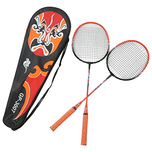 Xnferty Juego de Raquetas de Bádminton para 2 Jugadores para Juegos Al Aire Libre en el Patio,...
