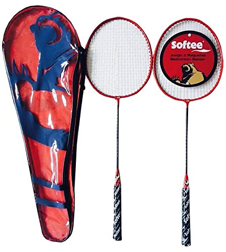 Softee Equipment Juego 2 Raquetas Badminton Senior
