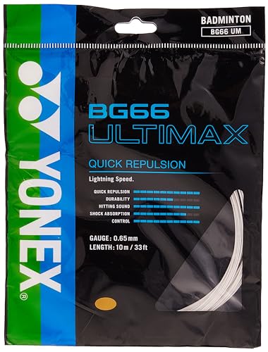 YONEX BG-66 - Cable Ultimax para Raqueta de bádminton 10 Mixto, Talla única