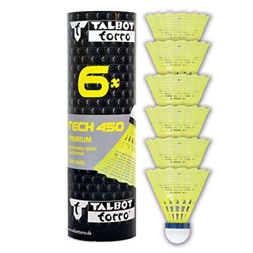 Talbot Torro Tech 450 Volante Badminton, Amarillo
