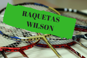 RAQUETAS DE BADMINTON WILSON