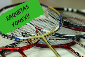 RAQUETAS YONEX BADMINTON